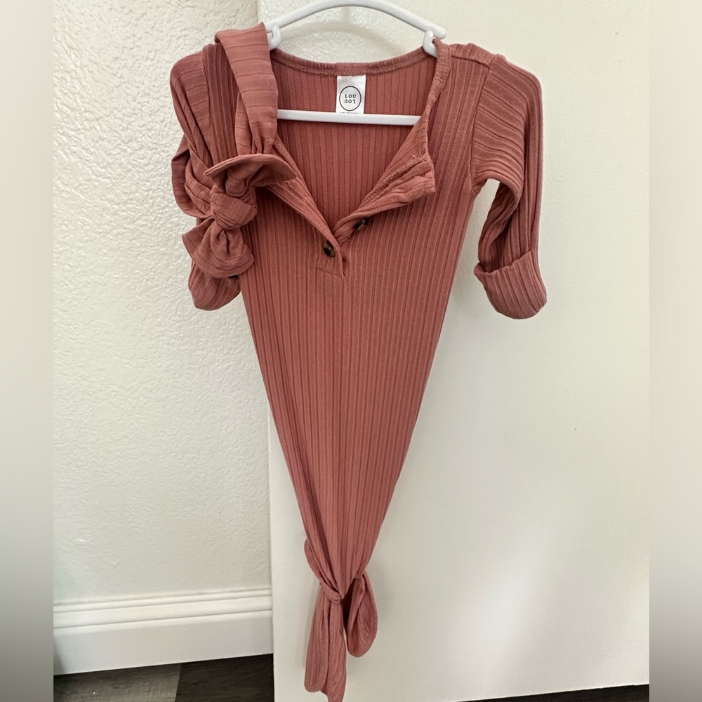 Lou Lou & Co knotted gown with matching bow